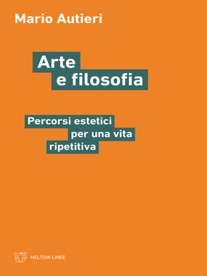 cover image of Arte e filosofia
